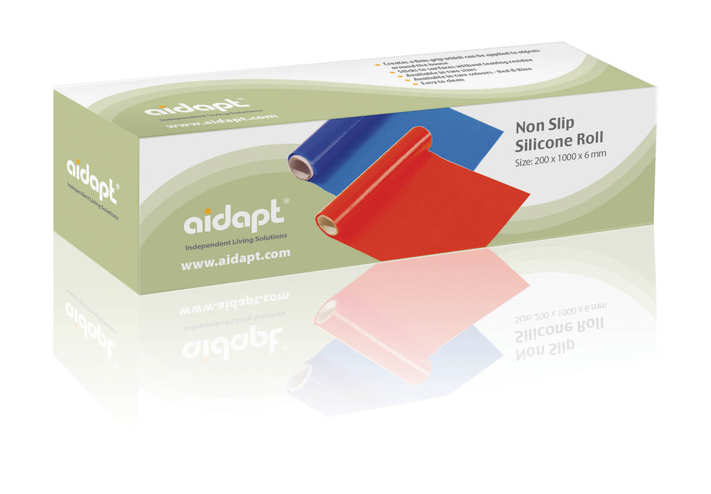 shows the box of the non slip silicone roll