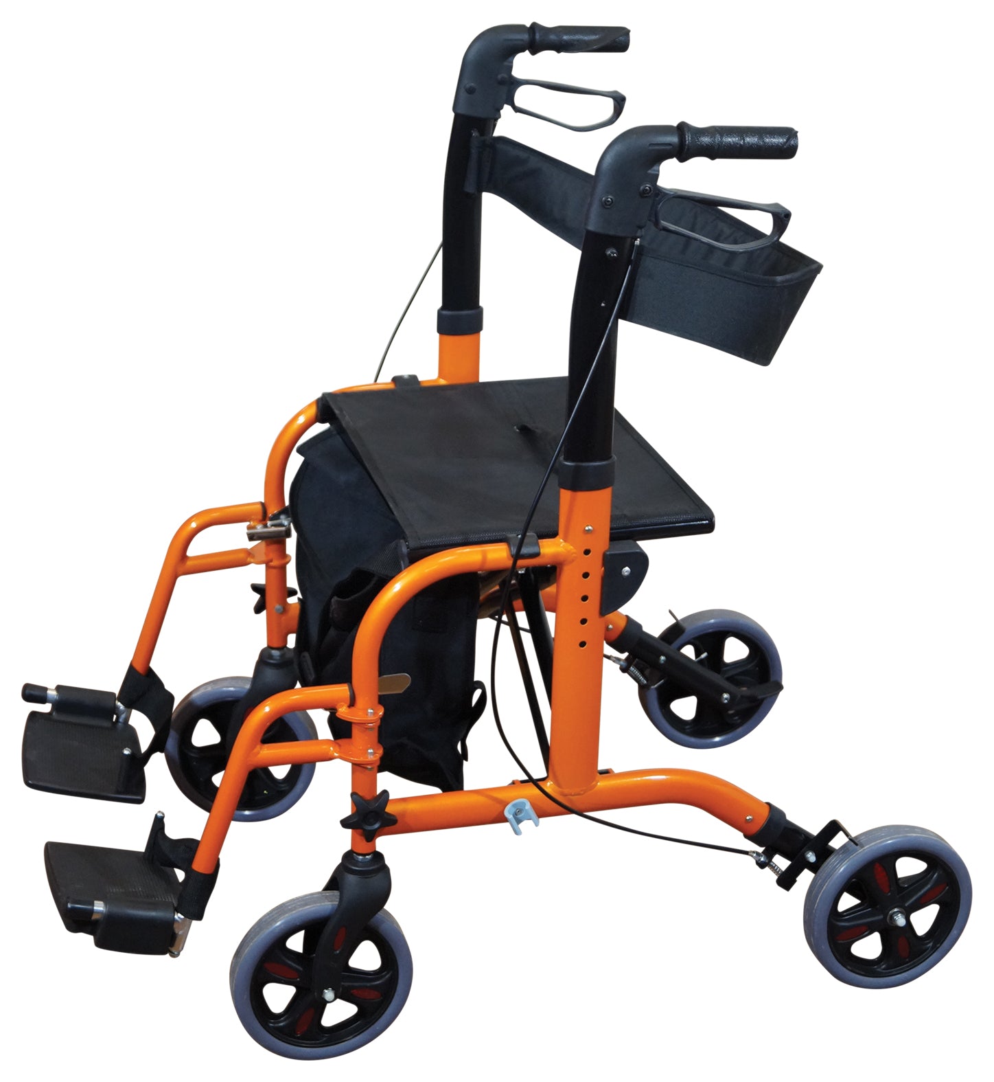 Duo Deluxe 2 in 1 Rollator/Walker Transit Chair – Ability Superstore