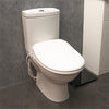 shows the e'loo toilet seat with bidet cleaning