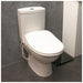shows the e'loo one touch seat, with the lid closed