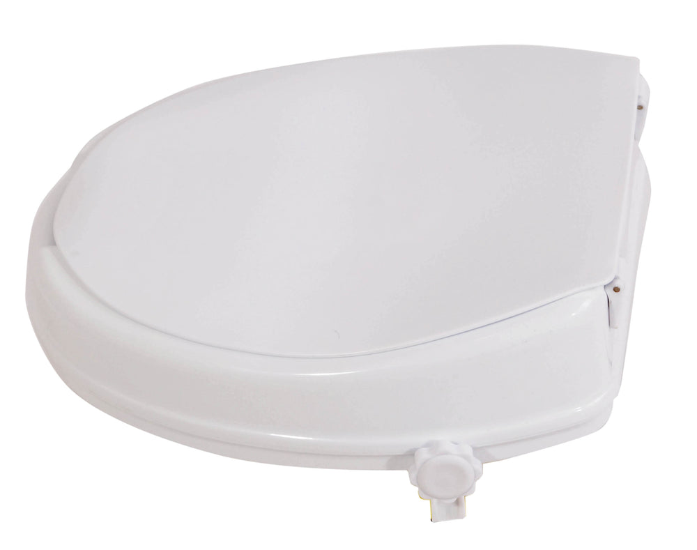 Viscount Raised Toilet Seat with Lid