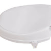 Viscount Raised Toilet Seat with Lid