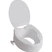 The Viscount Raised Toilet Seat with Lid