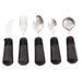 shows the full range of Good Grips weighted cutlery