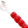 Weighted teaspoon with easy grip handle