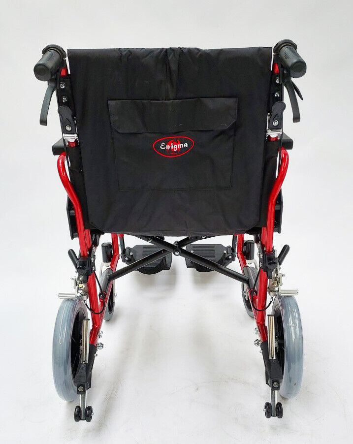 XS Aluminium Wheelchair Transit 20 inch Red