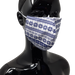 shows the snowflake design christmas mask 