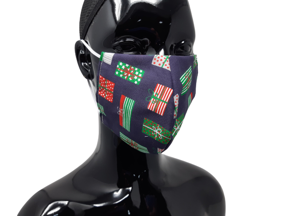 Washable and Reusable Christmas Presents Face Mask