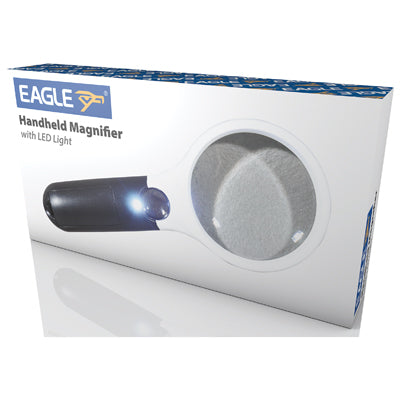 The box of the Eagle Handheld Magnifier