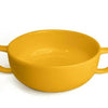 shows the yellow wade dignity soup bowl in yellow