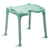 shows a green Etac Swift Shower Stool