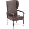 shows the oakham adjustable high back chair with wings