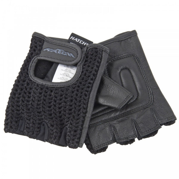 All-Purpose-Padded-Mesh-Wheelchair-Gloves---Black Small