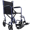 Aluminium-Compact-Transport-Wheelchair Blue