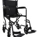 Aluminium-Compact-Transport-Wheelchair Black