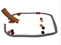 Mini Boccia Set, Red And Coloured Balls