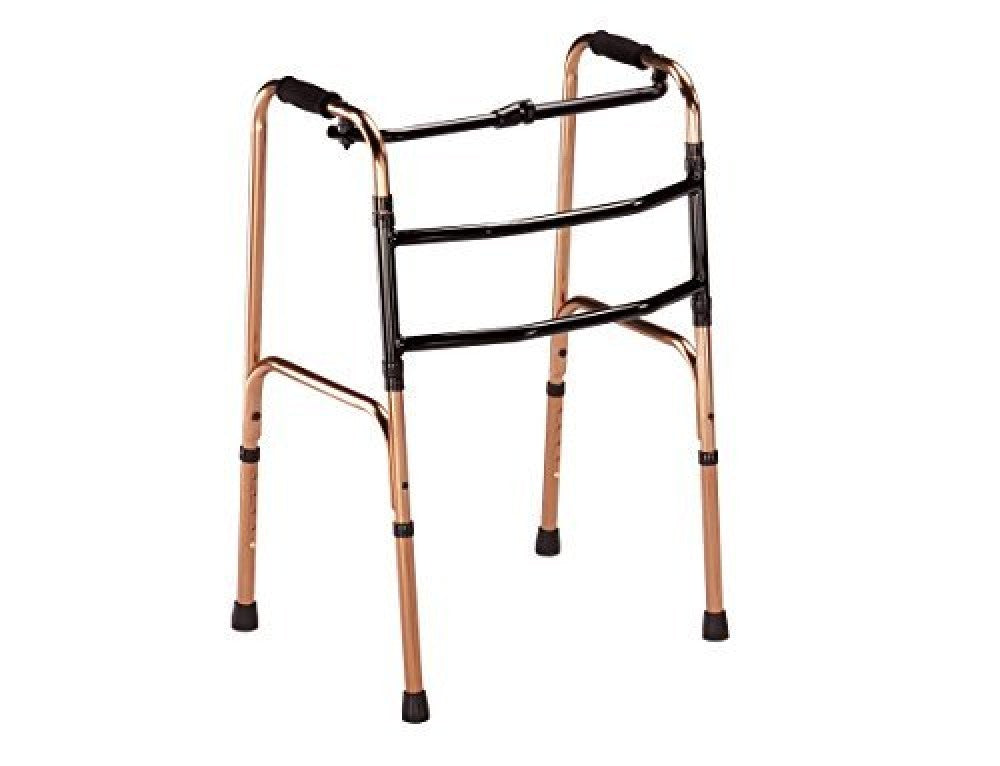 Bronze Deluxe Folding Walking Zimmer Frame – Ability Superstore