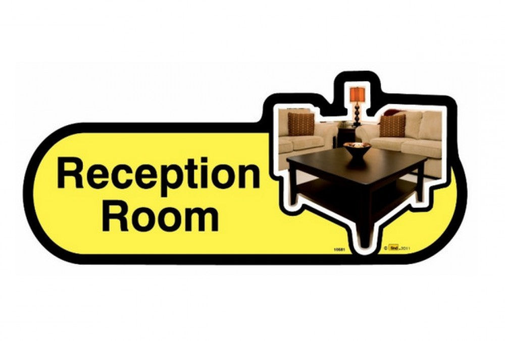 The Reception Room Care Home Sign