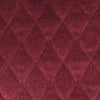 A close up of the Maroon coloured Velour Chair Pad