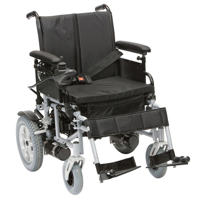 shows the Cirrus Powerchair from the front