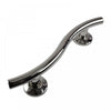 The contemporary stainless steel grab bar