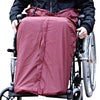 Waterproof Wheelchair Cosy – red