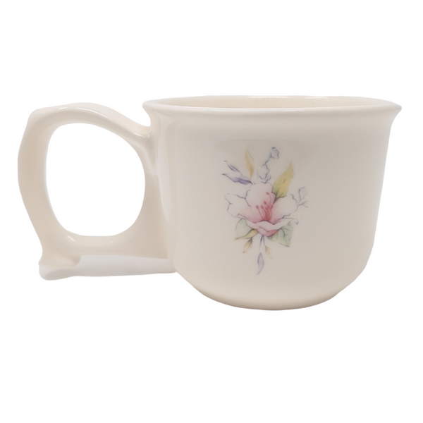 shows the secure grip large handled cup in taffeta design