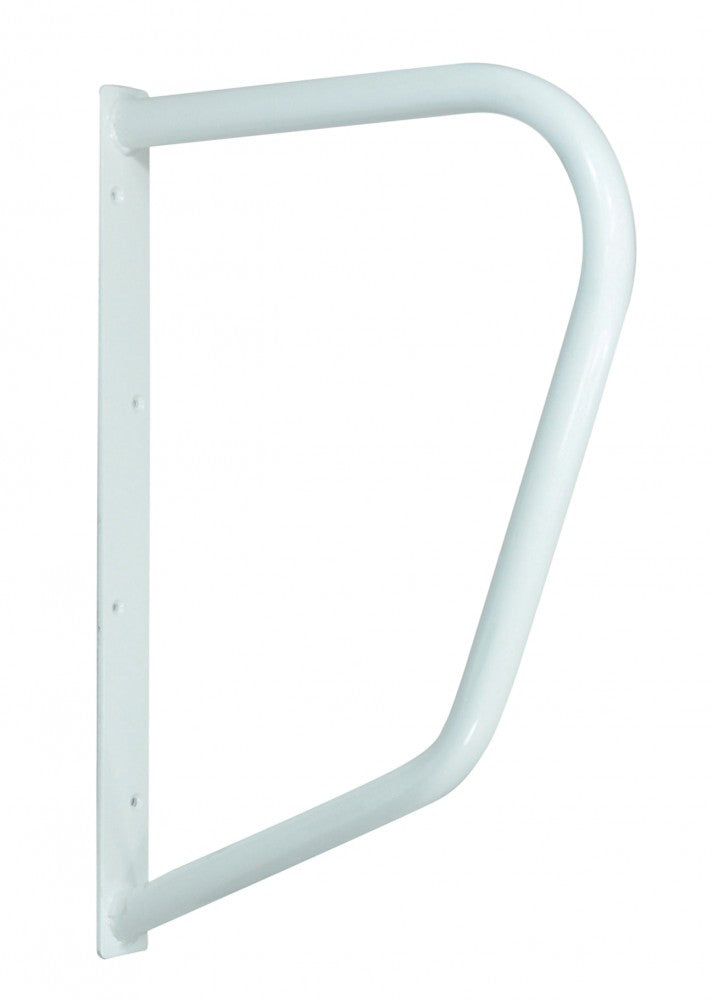 D-shape-rail White
