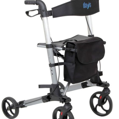 the Deluxe Lightweight Rollator/Walker