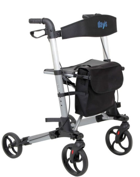 the Deluxe Lightweight Rollator/Walker