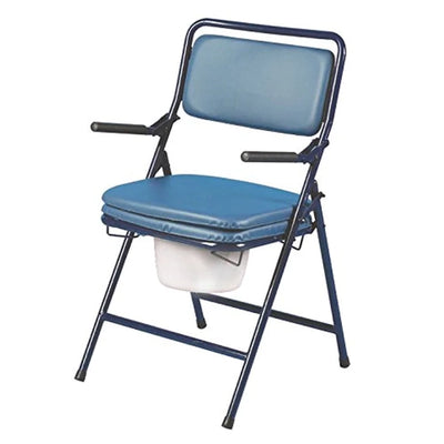 Homecraft Deluxe Comfort Folding Commode Chair