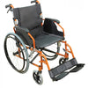 Deluxe-Lightweight-Self-Propelled-Aluminium-Wheelchair Orange