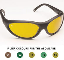 Deluxe Semi Wrap-around Anti-glare Glasses