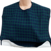 The Green Blue Tartan Homecraft Economy Bib