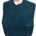 The green and blue check homecraft economy bib