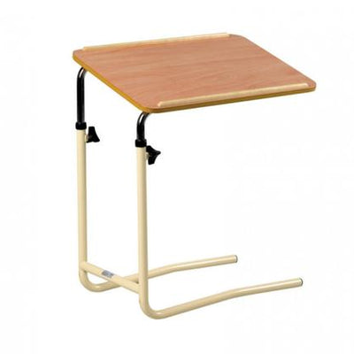 shows the overbed/overchair table, without wheels