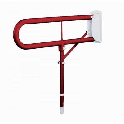 Double Arm Support Bar with Leg - Red