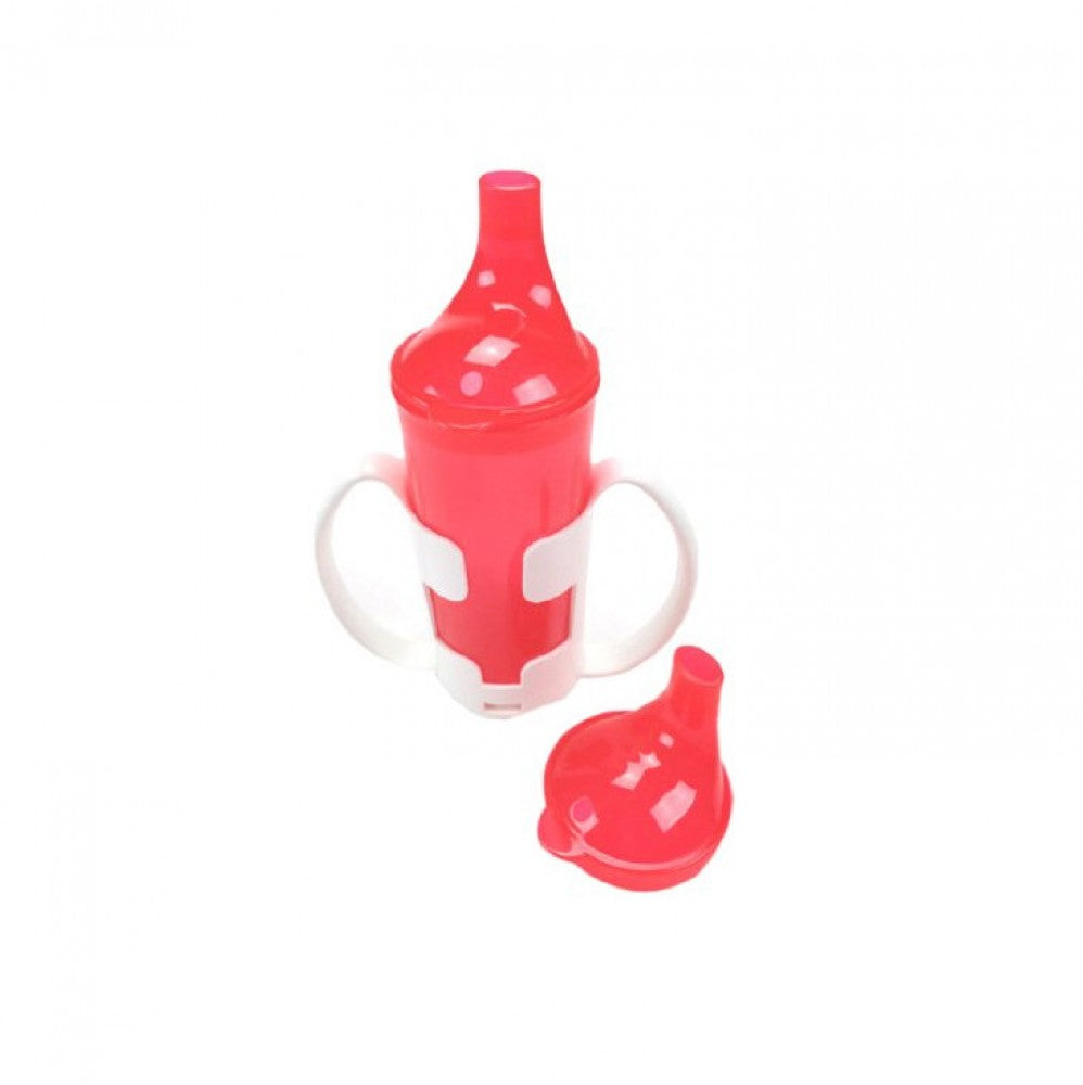 Drinking-Cup-with-Cup-Holder Red