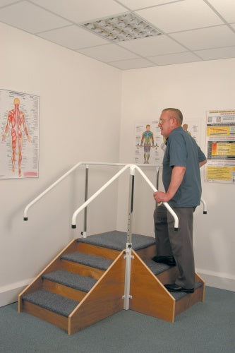 Adjustable Rehabilitation Corner Steps