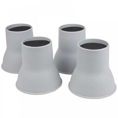 Elephant-Feet-Style-Chair-Raisers---Grey-or-Black 5.5 inches/14cm