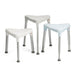 Image showing 3 colours of edge shower stool