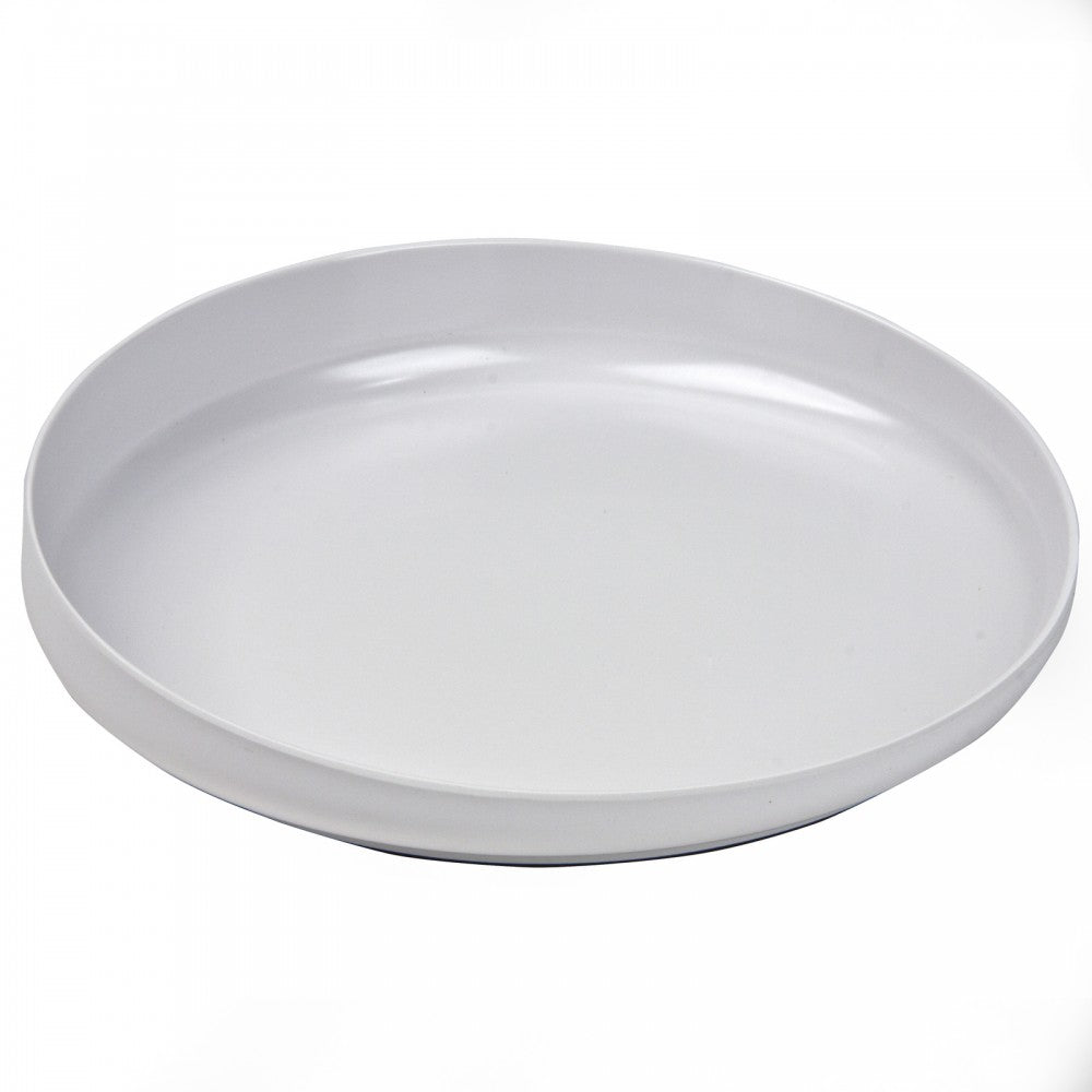 The image shows the etac tasty plate in white