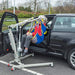 Ardoo Caresafe 140 Stand Aid Combo - maneuvering a patient into their car