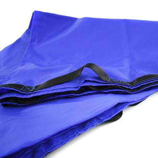 A close up of the blue Flat Sheet