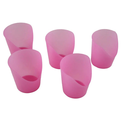 5 Flexi Cut Out Cups in Pink