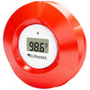 the image shows the lifemax floating bath thermometer with easy to read LCD display