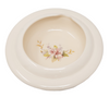 the image shows the secure grip full lipped bowl with cut out/taffeta pattern