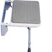 Folding-Shower-Seat-With-Legs Folding Shower Seat with Legs and Padded Seat