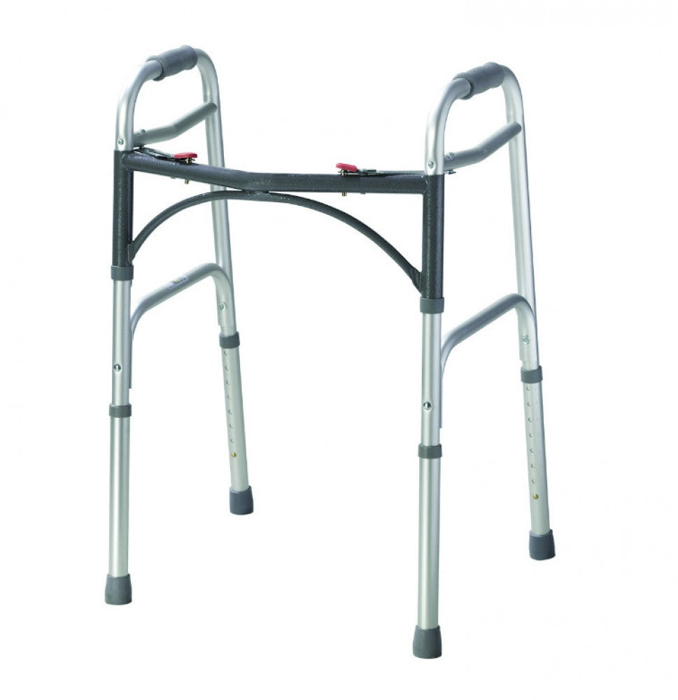 Folding-walking-zimmer-frame-without-wheels One size