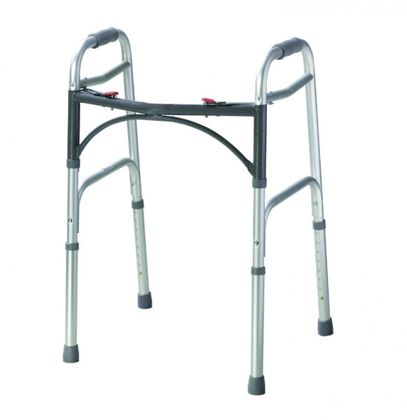 Folding-walking-zimmer-frame-without-wheels One size